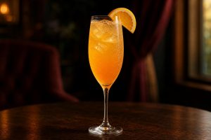 Orange Blossom Sparkler – en frisk och bubblig cocktail för vårens brunch.