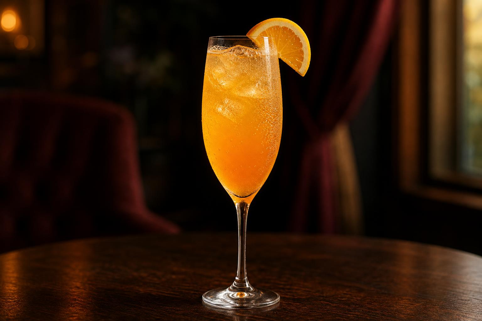 Orange Blossom Sparkler – en frisk och bubblig cocktail för vårens brunch.
