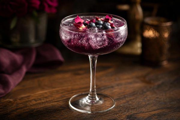 Blueberry Rose Sparkler